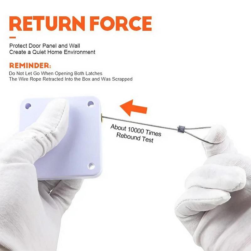 Punch Free Multi functional Automatic Door Closer