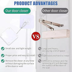 Punch Free Multi functional Automatic Door Closer