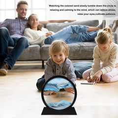3D Moving Sand Art