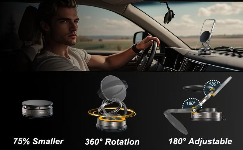360 degree Magnetic Phone Holder