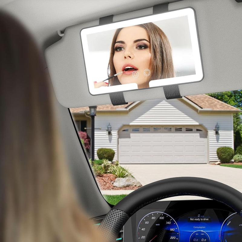 LED Car Sun Visor Vanity Mirror