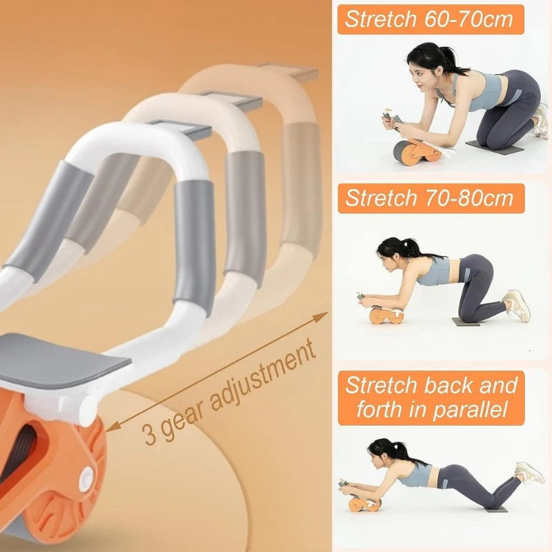 Ab Roller with Mobile Holder
