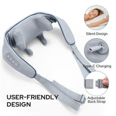 Rechargeable Neck Back and Shoulder Massager