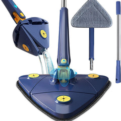 360° Rotating, Extendable and Multi Surface Triangular Mop